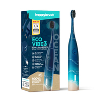 happybrush Eco VIBE 3 Set S Erwachsener Schallzahnbürste Blau