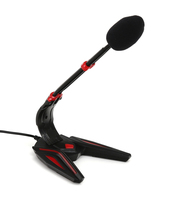 Varr VGMD2 microphone Noir, Rouge Microphone de table