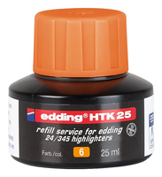 Edding HTK 25 ricarica per evidenziatori Arancione 25 ml 1 pz