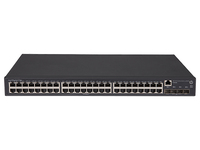 HPE FlexNetwork 5130 48G 4SFP+ EI Managed L3 Gigabit Ethernet (10/100/1000) 1U Schwarz