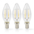 Nedis LBFE14C352P3 LED-lamp Warm wit 2700 K 4,5 W E14 F