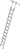 Krause 819376 ladder Single ladder Aluminium
