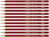 STABILO Schwan, grafietpotlood, rood gelakt -12 stuks, hardheid 2H