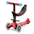 Micro Mobility Micro Mini2Grow Deluxe Magic LED Kinder Dreiradroller Rot