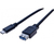 CUC Exertis Connect 150319 USB Kabel 0,5 m USB 3.2 Gen 1 (3.1 Gen 1) USB C USB A Schwarz