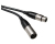 Amphenol XLR, M/F, 3m audio kabel XLR (3-pin) Zwart