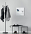 Sigel GL274 tableau magnétique & accessoires Verre 480 x 480 mm Noir, Blanc