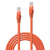 Lindy 48105 cable de red Naranja 0,3 m Cat6 U/UTP (UTP)