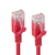 Microconnect V-UTP6A0025R-SLIM networking cable Red 0.25 m Cat6a U/UTP (UTP)