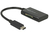 DeLOCK 91740 geheugenkaartlezer USB 3.2 Gen 1 (3.1 Gen 1) Type-C Zwart