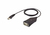 ATEN UC485 cable de serie Negro 1,2 m USB tipo A DB-9