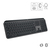 Logitech MX Keys S teclado RF Wireless + Bluetooth QWERTY Internacional de EE.UU. Grafito
