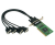 Moxa CP-104UL-T interfacekaart/-adapter
