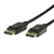 LogiLink CV0074 câble DisplayPort 5 m Noir