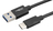 Ansmann 1700-0080 cavo USB 0,12 m USB 2.0 USB A USB C Nero