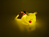 TEKNOFUN Pikachu luz nocturna para bebés Independiente Negro, Marrón, Rojo, Amarillo LED