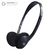 connektgear HP503 Basic Stereo PC On-Ear Headset with In-Line Mic and Volume Control - Black