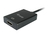 Equip 119038 adapter kablowy 0,2 m VGA (D-Sub) + 3.5mm DVI-D + USB Czarny