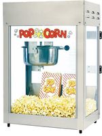 NEUMÄRKER Popcornmaschine Titan 6 Oz / 170 g 510x360x700 mm Gehäuse Edelstahl -