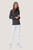 Damen Longsleeve-Poloshirt MIKRALINAR®, karbongrau, XL - karbongrau | XL: Detailansicht 6