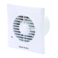 VENT-AXIA S125T MUURVENT 160M3+TIMER