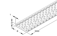 NIEDAX RL 35.150 RL 35.150 KABELGOOT+KOPP. L=3