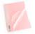 Durable Clear View Project Folder Document Report File | 25 Pack | A4 Light Pink