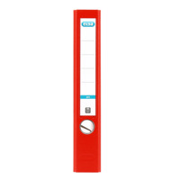 ELBA Ordner "smart Pro" PP/Papier, mit auswechselbarem Rückenschild, Rückenbreite 5 cm, rot