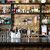 Relaxdays Cocktail Set, 16-tlg. Barset mit Ständer, Shaker, Barmaß, Barlöffel, Zange, Edelstahl & Bambus, silber/natur