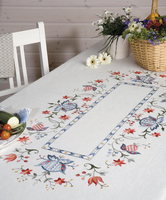 Embroidery Kit: Tablecloth: Folklore