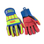 Ansell Ringers Gloves R259B Gr. 8 Vernähter Schnittschutz mit Aufprallschutz rot