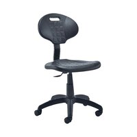 Jemini Factory Chair Polyurethane Black KF00197