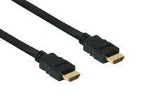 HDMI A-St. / HDMI A-St verg. FLACH HEAC 0,5m