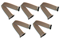 kabelmeister® Jumper Wire 40-Pin trennbare Adern für Arduino, Raspberry Pi etc., Buchse an Buchse, 5