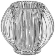 Teelichthalter Kalla; 9x9 cm (ØxH); transparent; 2 Stk/Pck