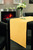 Tischläufer Biella; 40x170 cm (BxL); gelb; rechteckig