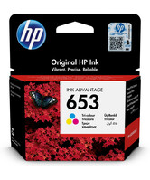 HP 3YM74AE Tintapatron Color 200 oldal kapacitás No.653 Akciós