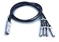 QSFP to 4 SFP+ copper break-out cable, 1m **100% Cisco Compatible**InfiniBand Cables