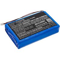 Battery 19.24Wh Li-Pol 7.4V 2600mAh Black for Cash Register 19.24Wh Li-Pol 7.4V 2600mAh Black for Uniwell Cash Register CX3500 Haushaltsbatterien