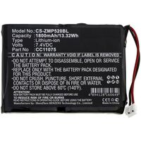 Battery for Portable Printer 13.32Wh Li-ion 7.4V 1800mAh Black for Monarch Portable Printer MP5020, MP5022, MP5030, MP5033 Drucker & Scanner Ersatzteile
