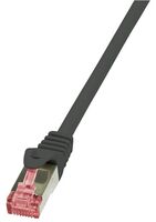 Cat.6 S/FTP, 2m networking cable Black Cat6 S/FTP (S-STP)