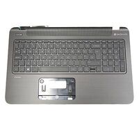 Top Cover & Keyboard (Turkey) BLACK Einbau Tastatur