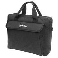 London Laptop Bag 14.1", Top , Loader, Black, Low Cost, ,