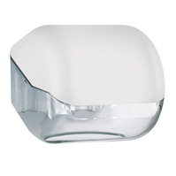 Dispenser per Carta Igienica in Rotolo o Interfogliata Mar Plast - 15x14,8x14 cm