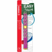 Bleistift Easygraph S Minenbreite 2,2mm Linkshänder HB pink VE=2 Stück Blister
