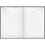 Buchkalender Chefplaner 14,5x20,6cm 1 Tag/Seite Balacron-Einband blau 2025