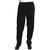 Chef Works Unisex Better Built Baggy Chefs Trousers in Black - Polycotton - XL