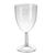 Plastico Wine Glasses in Clear Polycarbonate - Durable - 175 ml - Pack of 48