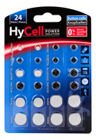 HyCell 24x Knopfzellen-Sparset / verschiedene Größen