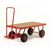 Turntable trucks with MDF platforms, on pneumatic tyres - capacity 500kg